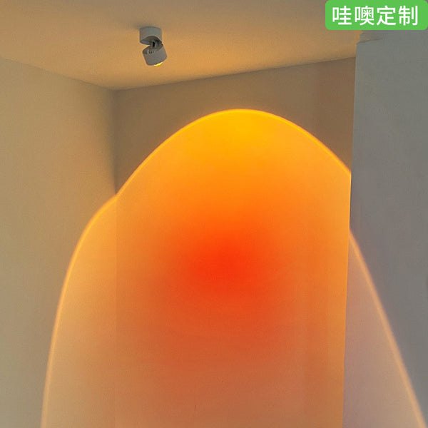 [Wow] Surface-mounted spotlights never set in the sun, wall washing, adjustable angle entrance, shop lighting, decorative atmosphere lights
