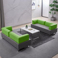 3+3 (wear-resistant elastic leather) customized gray + green