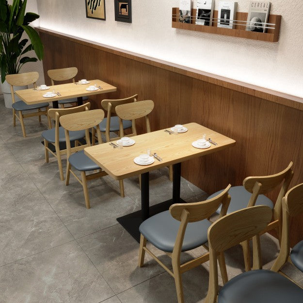 Customized restaurant card seat sofa Commercial tea house Hotel catering store Storage card sitting table Hot pot shop tables and chairs