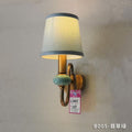 Wall lamp - bedroom bedside wall light, living room background wall lamp, hallway corridor staircase light, american style led fixture