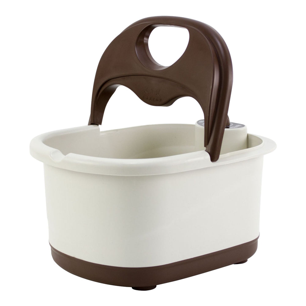 Heated foot bath basin - foldable, automatic, thermostatic electric foot massager - perfect for home use or gifting