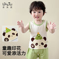 Baby vest suit summer sleeveless sports cotton vest summer thin baby clothes kids
