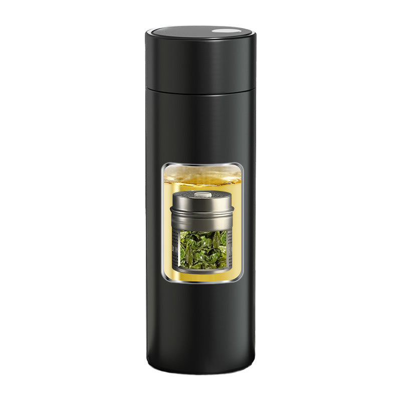 316 magnetic thermos cup stainless steel tea water separation cup tea cup car water cup office cup quick opening cup