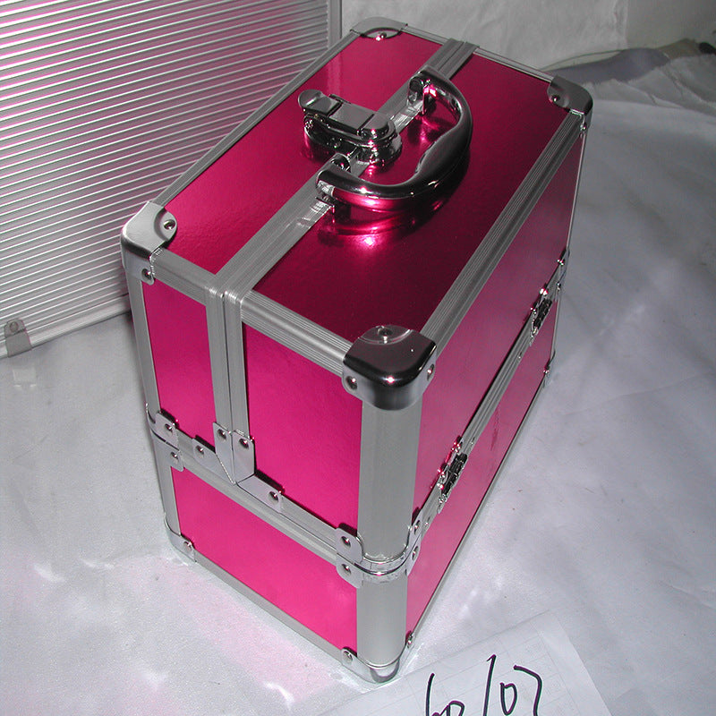 Custom Aluminum Alloy Tool Box Hardware Tools Tool Storage Silver Portable Toolbox Multifunctional Instrument Box