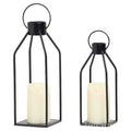 amazon casual candle holder black iron home candle holder desktop decoration outdoor garden wind lamp decoration