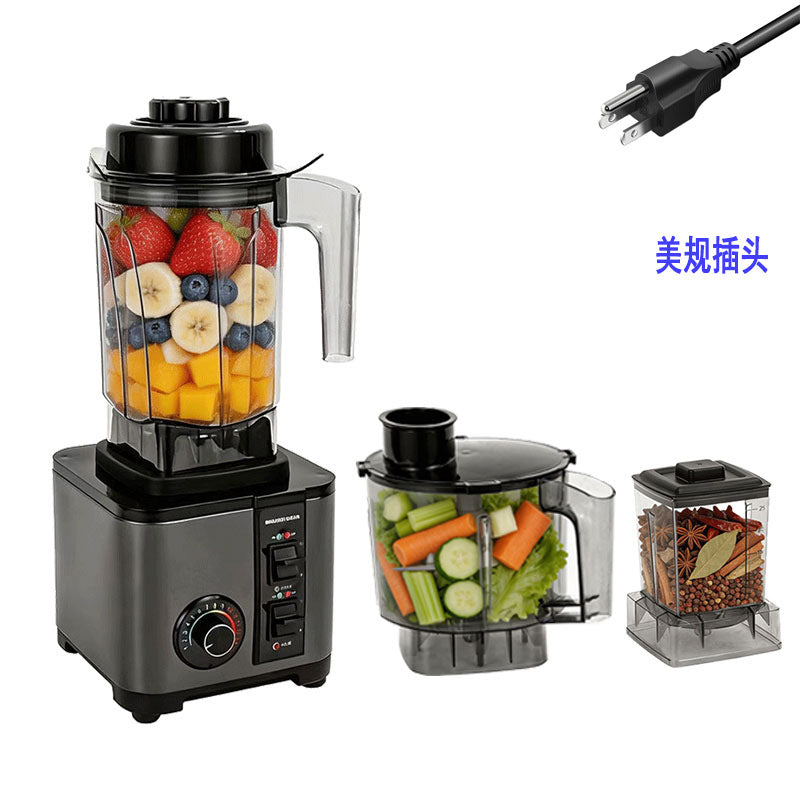 commercial blender food supplement processor, fruit and vegetable juicer, smoothie machine, high-power blender, wall breaking machine