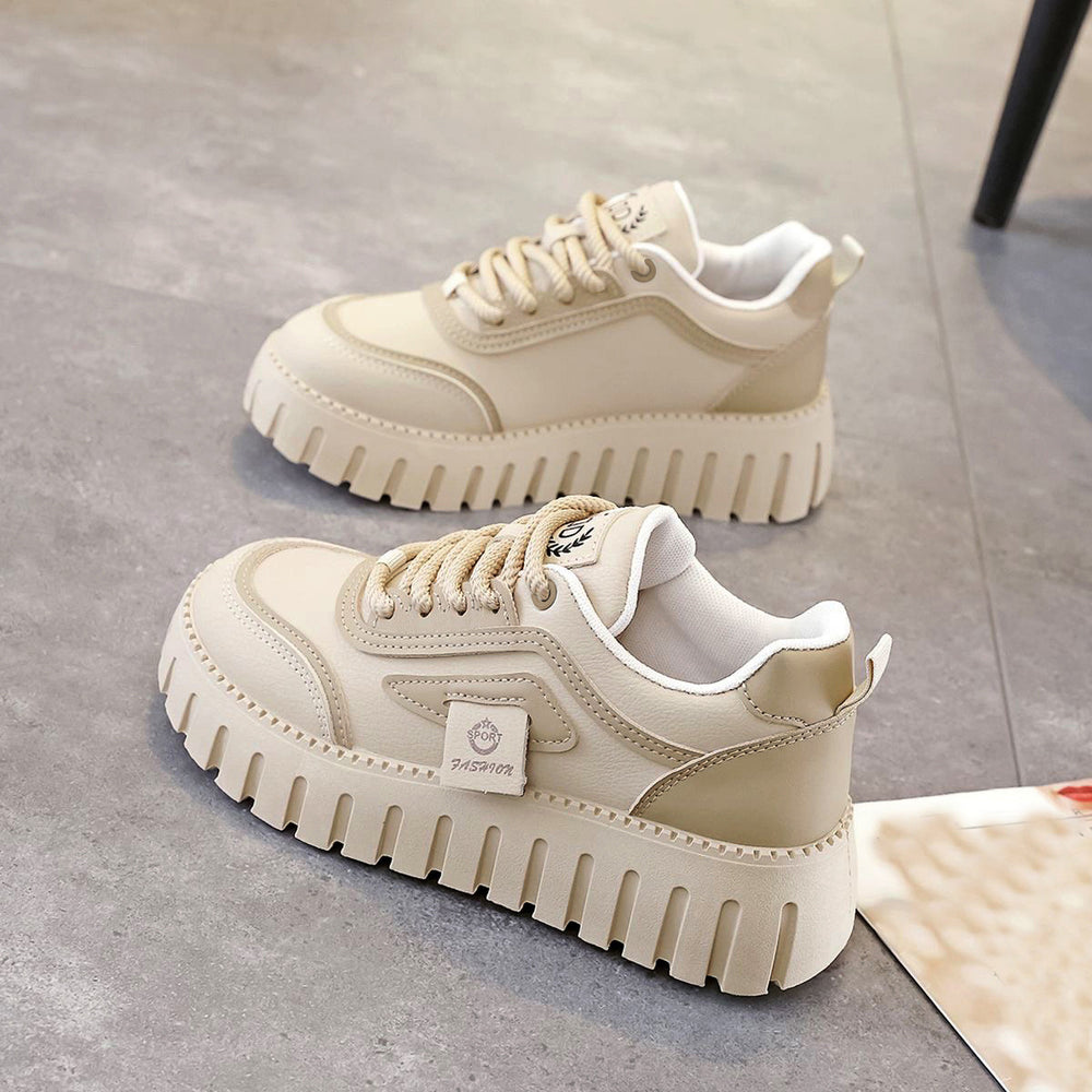 Best sellingdad shoes women's spring new arrivalk-styletrendyk-styleeasiest for matchsports casual shoes thick soleincreased student shoes