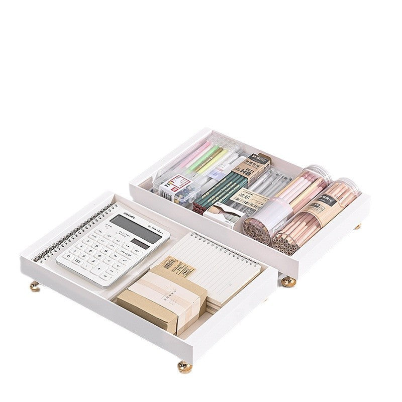 Manufacturer light luxury drain tray household double drain tray kitchen water cup tableware storage box simple filter tea tray