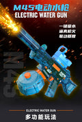 electric water gun self-priming continuous mp45 charging summer toys large capacity boys and girls outdoor summer toys