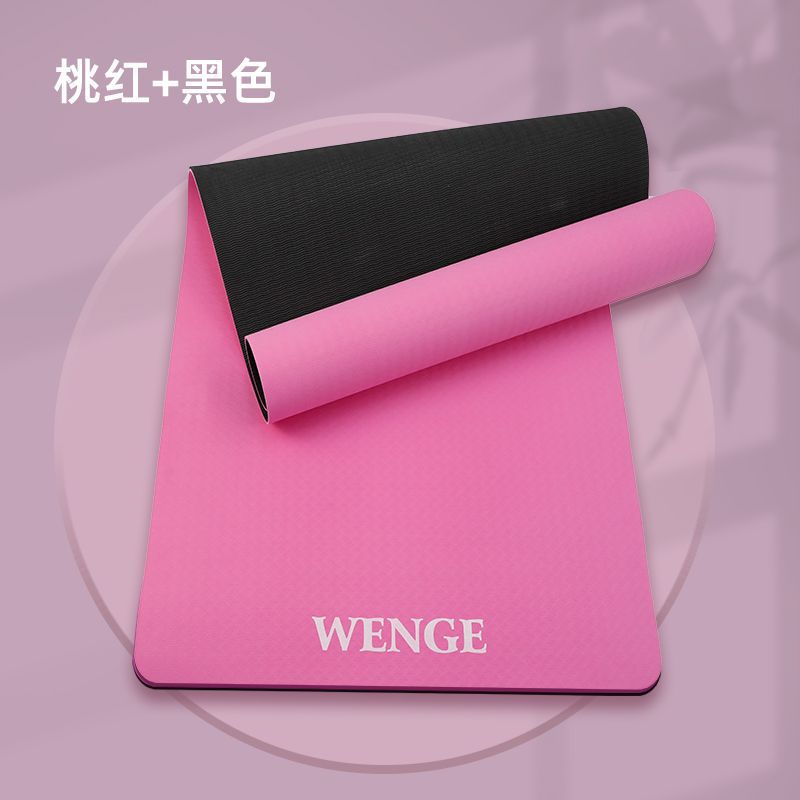 Tpe yoga mat manufacturer - eco-friendly wholesale, non-slip sports yoga fitness mat, anti-slip home use, women's shock absorption, sound insulation mat