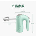 Electric hand mixer - mini portable egg beater for home baking - whisk & mixer