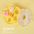 New arrival baby baby food supplement mold food grade silicone cartoon steamed cake mold kids food supplement high temperature resistant wholesale
