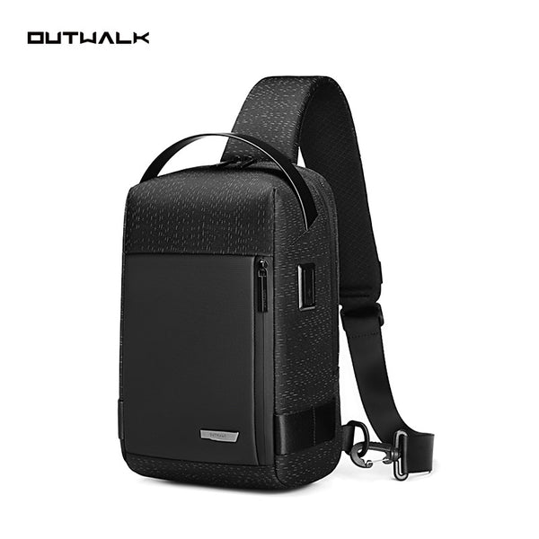 New men's shoulder bag casual Korean version diagonal hanging business men's satchel waterproof shoulder messenger bag men's breast bag