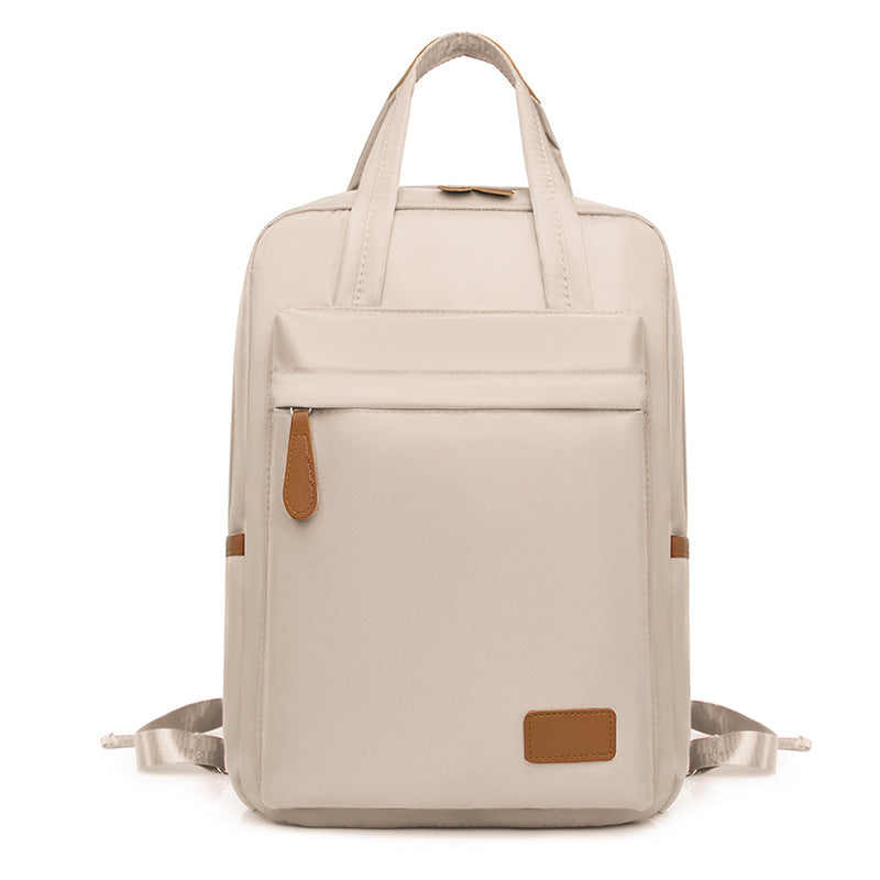 Cross-border fashion trendy cool oversized capacity men's backpack solid color simple travel backpack women's versatile college student schoolbag