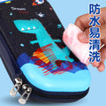 Factory direct sales new arrivaleva stationery box wholesale primary school students enlarged capacity anti-fall pencil box portable storage