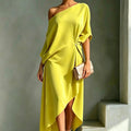 european and american cross-border  independent station new arrivalelegantelegancenormcore cotton and linen women's sleeveless dress