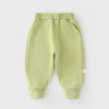 Boys' pants, baby sweatpants, spring and autumn kids' athletic pants, infant and toddler spring footed pants, infant and toddler long pants