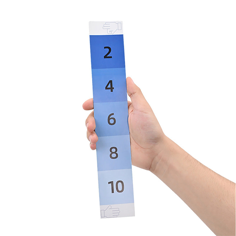 Measuring reaction speed ruler Scientific production of test paper Small experiment Primary school compulsory education Scientific supporting teaching material package