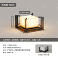 Solar powered pillar lights for villas, entryway doors, premium marble waterproof column lights, diy home construction wall post lights