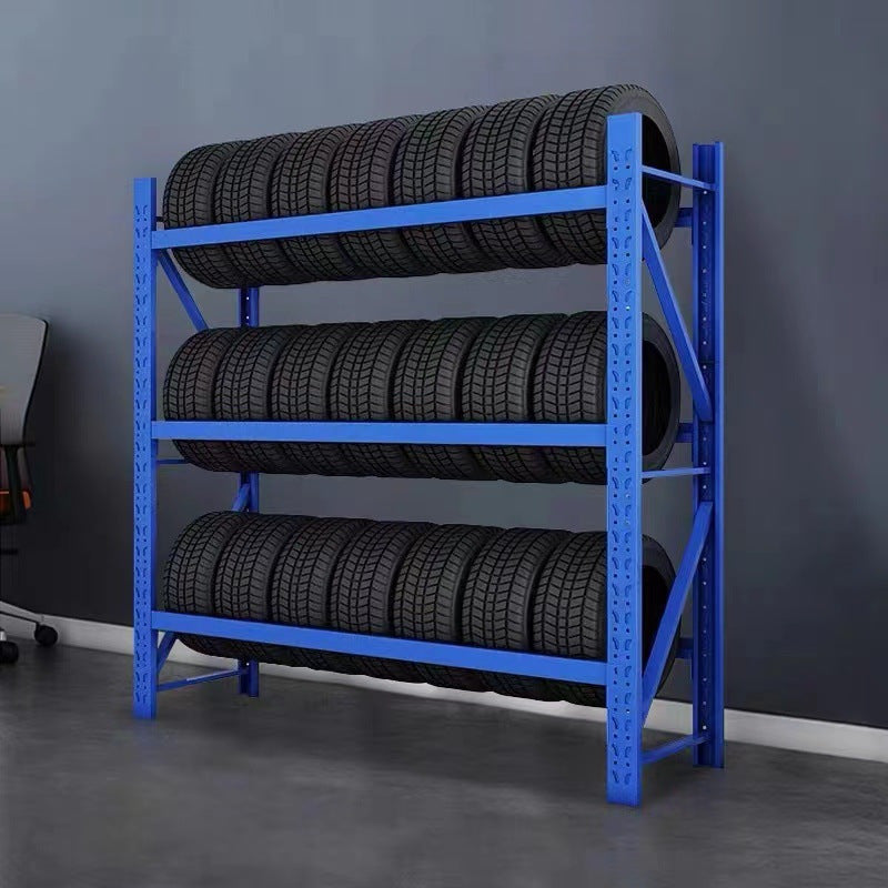 Source Manufacturer Storage Shelves Auto Supplies 4S Store Shelves Wheel Hub Display Rack Tire Rack Car Tire Display Rack