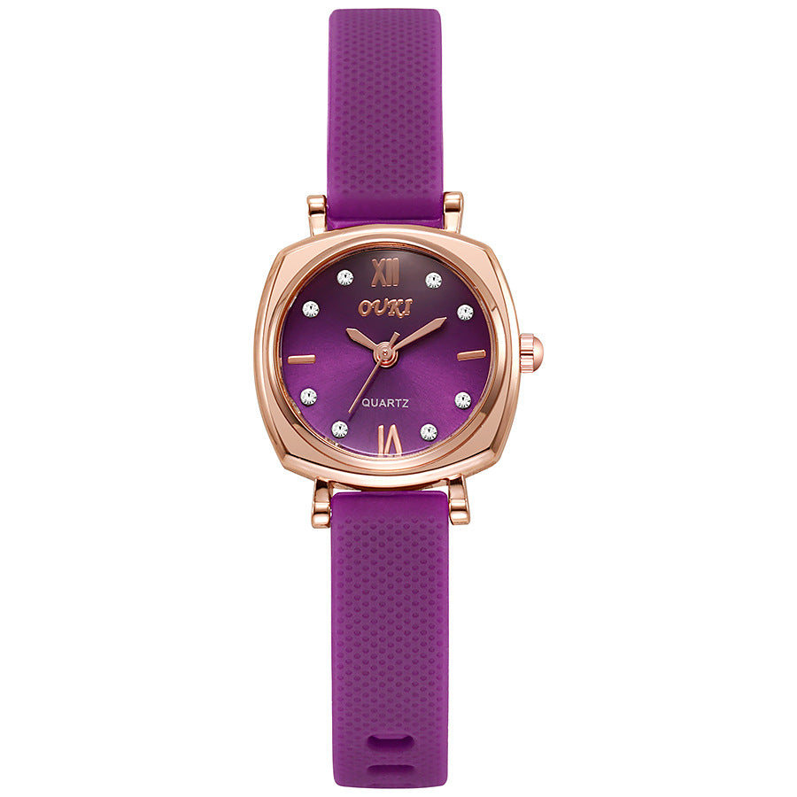 Ouki niche watch women's student exam ins style simple elegant forest women's watch quartz watch wholesale