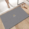 Bathroom floor mat, strong water-absorbent door, non-slip bathroom diatom mud mat, bathroom quick-drying foot mat, toilet carpet