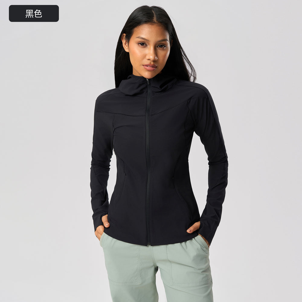 Spring and summer new arrival outdoor sunshade ice-like sun protection clothing for women upf50+ anti-ultraviolet light and quick-drying outweard25011