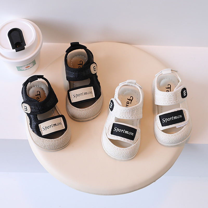 Kids' summer sandals & athletic sandals - new  styles: boys' casual beach shoes & girls' soft-soled prewalker sandals