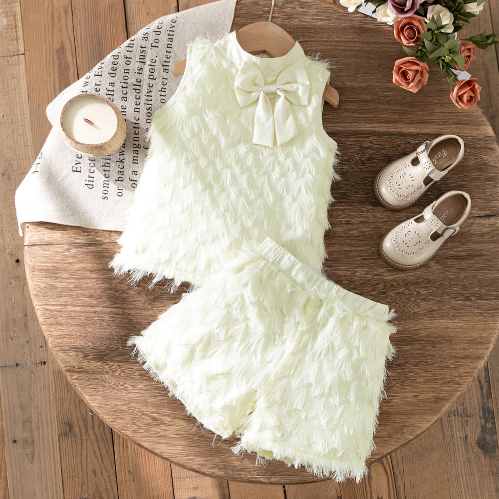 summer cross-border girls' french chic luxury style wavy mesh design fashion two-piece skirt set