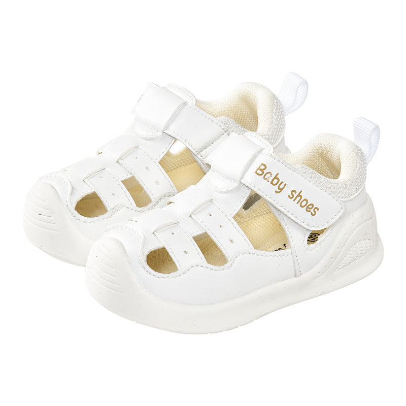 Baby sandals boys summer toddler shoes 0-1-2 years old infant anti-slip soft sole baby and toddler shoes girls functional shoes