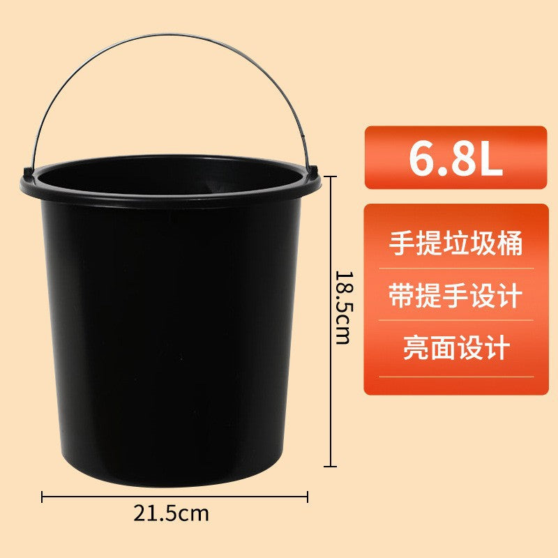 Trash can with lid, living room, home, toilet, kitchen, bathroom, large capacity, good-looking toilet storage bucket