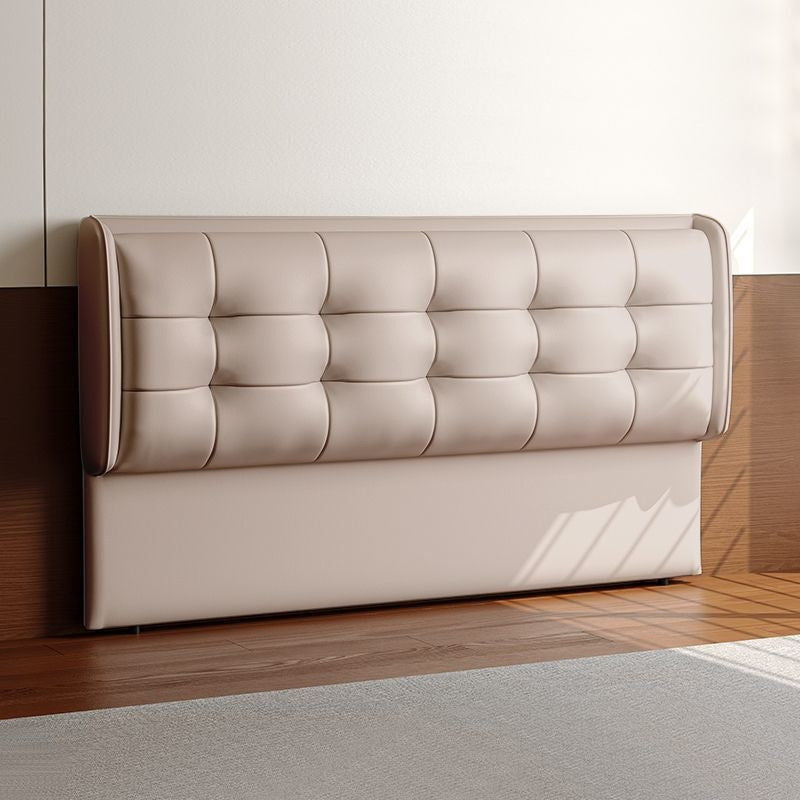 New arrival bedside back panel casualaccessible luxury soft-packed solid wood modern floor-standing backrest all-in-one buy other living room adults