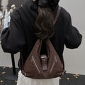 2025 new autumn/winter large capacity tote bag - commuter multifunctional backpack - stylish and versatile shoulder & crossbody bag