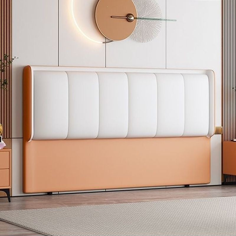 Soft-packed headboard, light luxury, simple, thickened floor-standing headboard, technical cloth, bedroom, for home, solid wood back panel, wholesale headboard