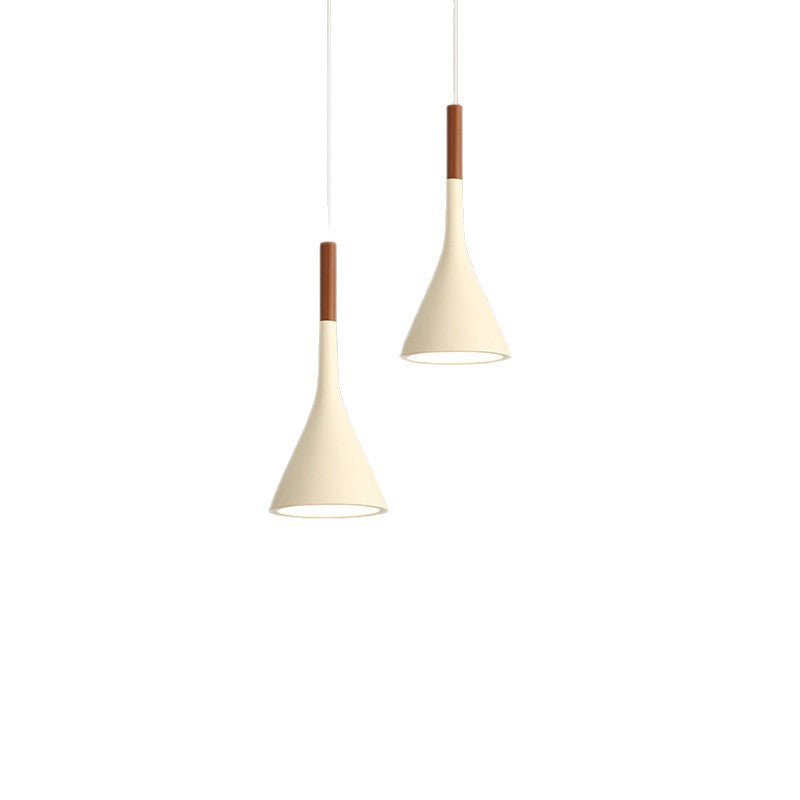 Long-term Internet celebrity bedside chandelier creative personality bedroom light cream wind master bedroom designer minimalist bar lighting