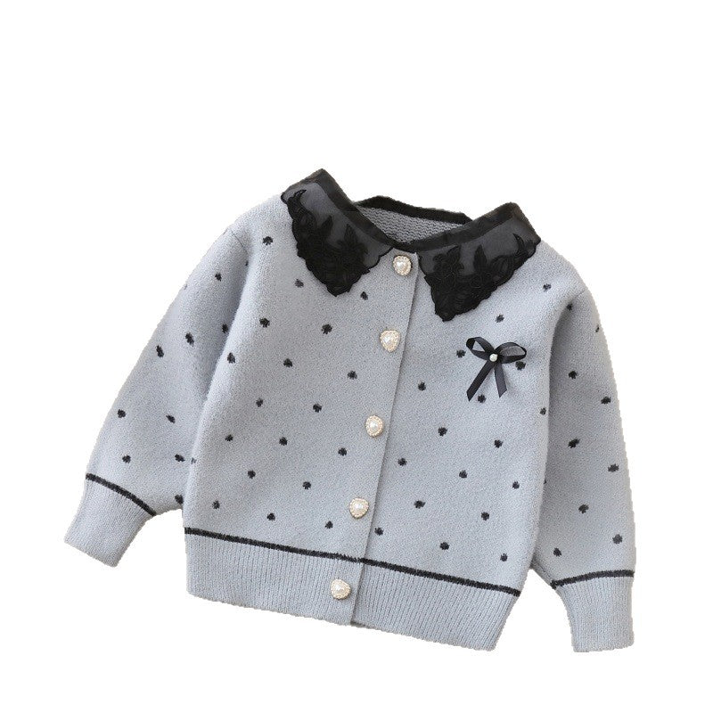 fall and winternew arrivalbaby girlknittingoutweartweed stylesweetknittingoutweargirlsweatercardigan