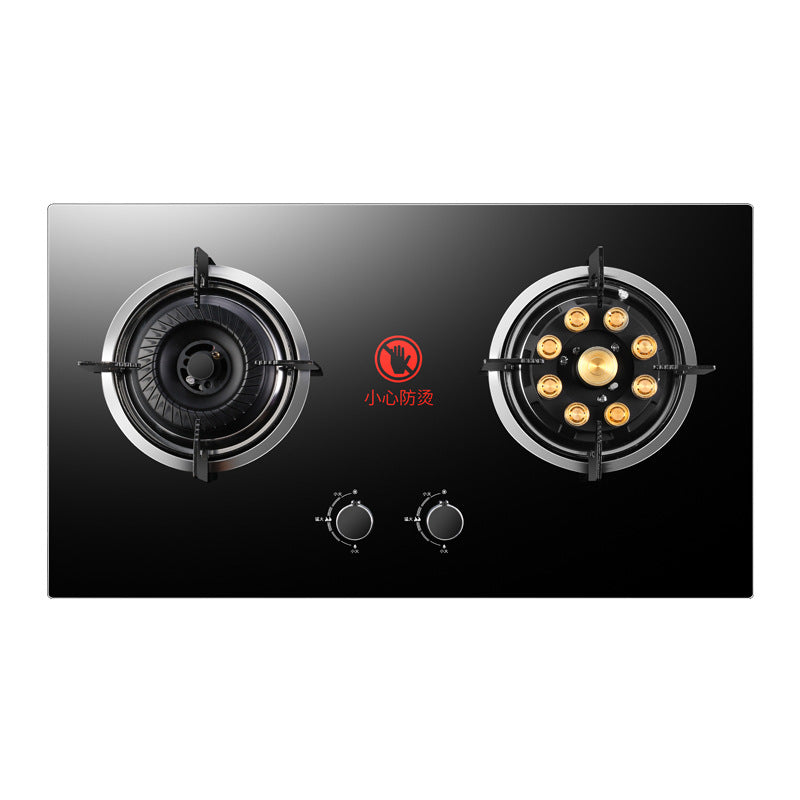 Wholesale royalstar gas stove double stove for home natural gas gas stove embedded liquefied gas energy saving fierce fire