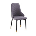 Dark gray gold legs