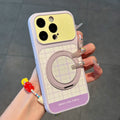 Suitable for instant change to apple 17promax large window mobile phone case contrasting color plaid iphone18 anti-fall protective case 15