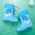 New children's rain boots: ankle-high, waterproof cartoon rain boots for boys, girls, toddlers, and young students