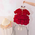 Girls' new princess dress  - stylish summer dress for little girls, perfect for first birthday parties and baby showers - puffy and fluffy!
