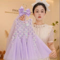 Girls' summer mermaid dress  new style little girl baby sequin skirt kids chic princess dress