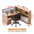 Saint li financial screen partition office desk and chair combination - office staff workstation computer desk