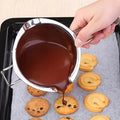 Chocolate melting pot stainless steel water bath heating container melting bowl cheese butter melter baking tool