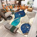 Modern minimalist living room rug, postmodern carpet, bedroom bedside full coverage rug, floor mat, coffee table sofa cushion