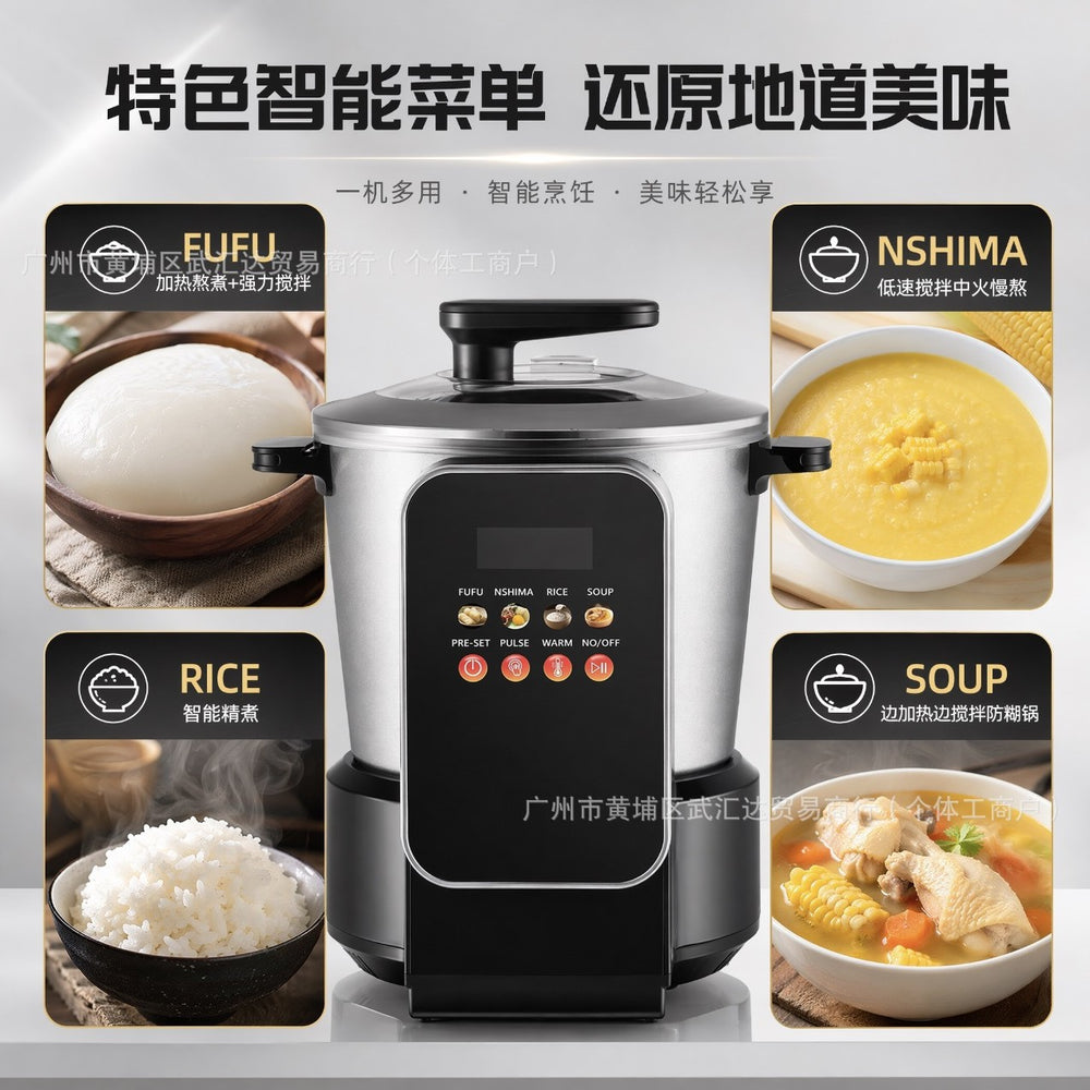 6l meat grinder - home & commercial use - stainless steel multifunctional electric food processor - garlic chopper & vegetable mincer