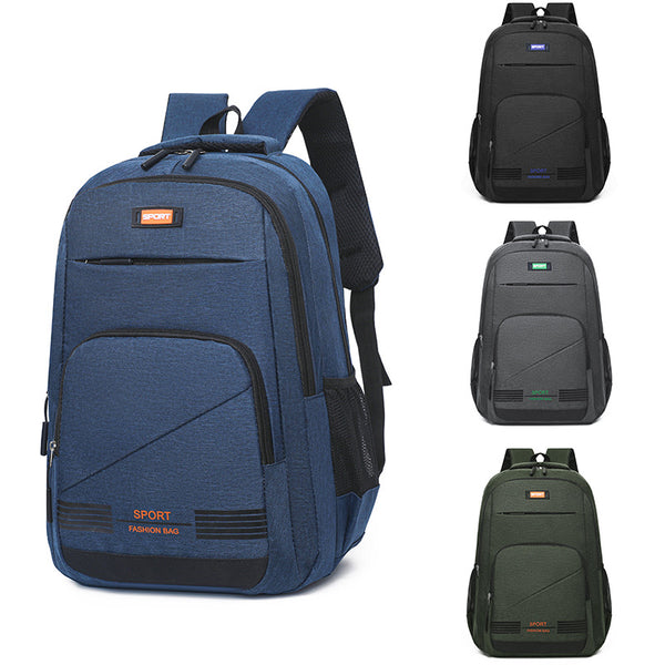 Wholesale new backpack urban simple large capacity primary and secondary school student schoolbag leisure travel business computer backpack