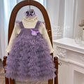 Girls' dress  autumn new arrival: bunny officer outfit, stylish tutu skirt, little girl's birthday cake dress