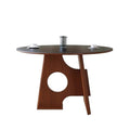 Export medieval style solid wood dining table frenchretro round table slate dining table accessible luxuryclassy small dining table