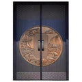 Rural self-built house door, villa door, double door, anti-theft door, self-built house, mother's entrance door, cast aluminum door